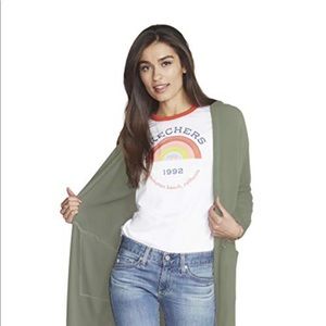 BNWT, Skechers Restful Hooded Cardigan.